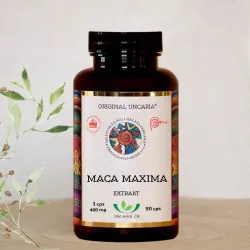 Maca Maxima.Extrakt černé, červené a žluté Maca v kapslích